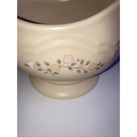 Pfaltzgraff Remembrance Creamer  Sauce Gravy Boat 7.75in long - Picture 5 of 8